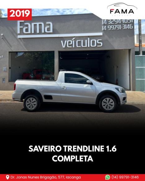 VOLKSWAGEN Saveiro 1.6 16V FLEX MSI TRENDLINE CABINE SIMPLES, Foto 1