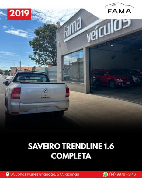 VOLKSWAGEN Saveiro 1.6 16V FLEX MSI TRENDLINE CABINE SIMPLES, Foto 4