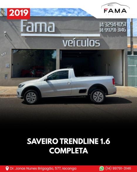VOLKSWAGEN Saveiro 1.6 16V FLEX MSI TRENDLINE CABINE SIMPLES, Foto 5
