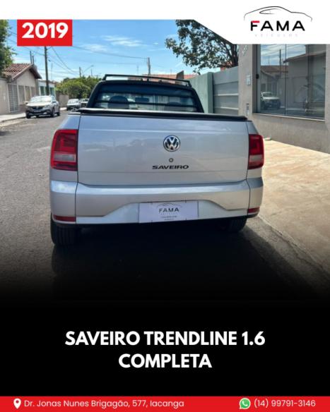 VOLKSWAGEN Saveiro 1.6 16V FLEX MSI TRENDLINE CABINE SIMPLES, Foto 9