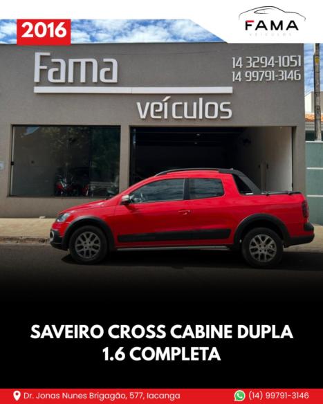 VOLKSWAGEN Saveiro 1.6 16V G6 CROSS CABINE DUPLA FLEX, Foto 2