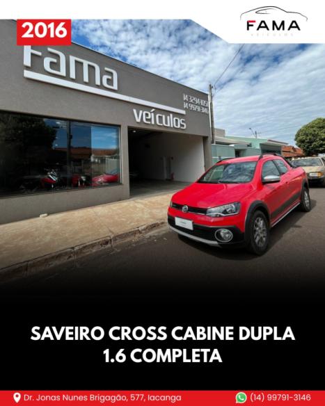 VOLKSWAGEN Saveiro 1.6 16V G6 CROSS CABINE DUPLA FLEX, Foto 4