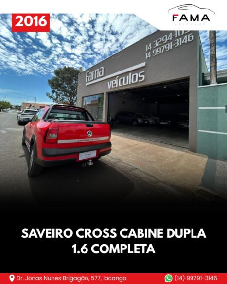 VOLKSWAGEN Saveiro 1.6 16V G6 CROSS CABINE DUPLA FLEX, Foto 6