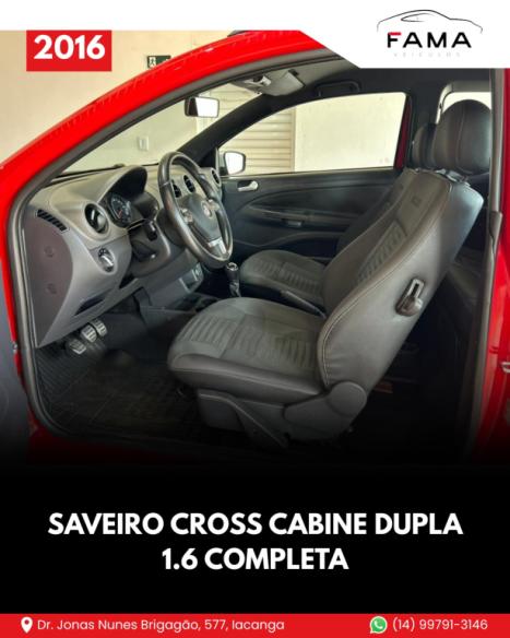 VOLKSWAGEN Saveiro 1.6 16V G6 CROSS CABINE DUPLA FLEX, Foto 9