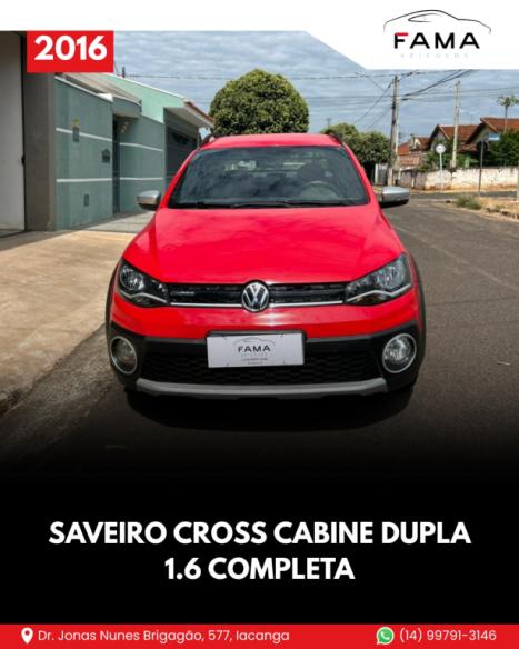 VOLKSWAGEN Saveiro 1.6 16V G6 CROSS CABINE DUPLA FLEX, Foto 10