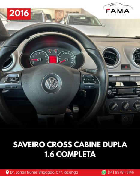VOLKSWAGEN Saveiro 1.6 16V G6 CROSS CABINE DUPLA FLEX, Foto 11