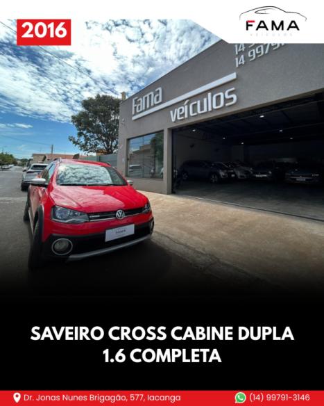 VOLKSWAGEN Saveiro 1.6 16V G6 CROSS CABINE DUPLA FLEX, Foto 12