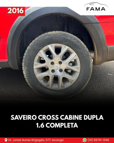 VOLKSWAGEN Saveiro 1.6 16V G6 CROSS CABINE DUPLA FLEX, Foto 13