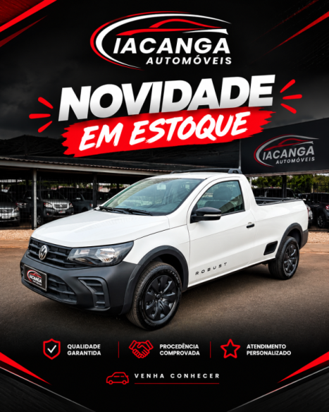 VOLKSWAGEN Saveiro 1.6 16V FLEX MSI ROBUST CABINE SIMPLES, Foto 1