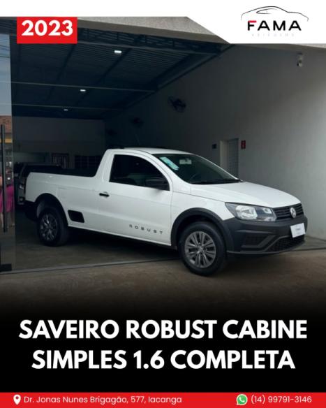 VOLKSWAGEN Saveiro 1.6 16V FLEX MSI ROBUST CABINE SIMPLES, Foto 1