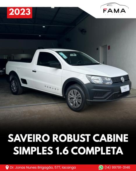 VOLKSWAGEN Saveiro 1.6 16V FLEX MSI ROBUST CABINE SIMPLES, Foto 7
