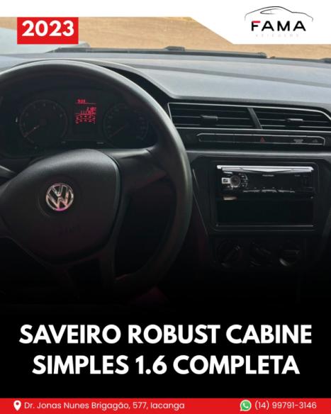 VOLKSWAGEN Saveiro 1.6 16V FLEX MSI ROBUST CABINE SIMPLES, Foto 11