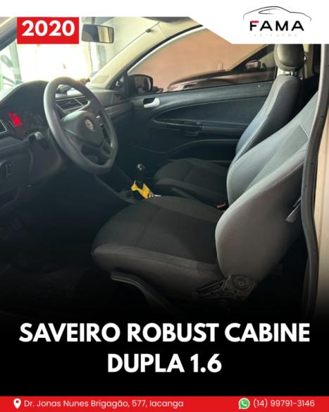 VOLKSWAGEN Saveiro 1.6 16V FLEX MSI ROBUST CABINE DUPLA, Foto 5