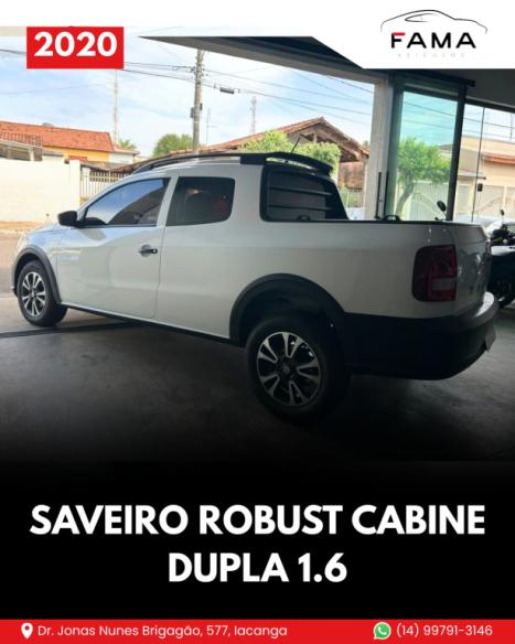 VOLKSWAGEN Saveiro 1.6 16V FLEX MSI ROBUST CABINE DUPLA, Foto 8