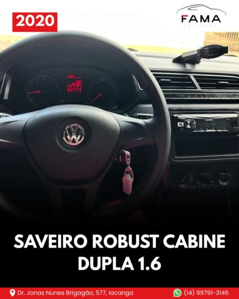 VOLKSWAGEN Saveiro 1.6 16V FLEX MSI ROBUST CABINE DUPLA, Foto 12