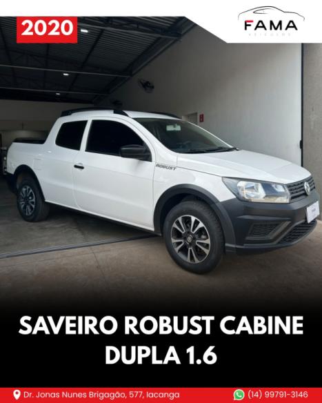 VOLKSWAGEN Saveiro 1.6 16V FLEX MSI ROBUST CABINE DUPLA, Foto 14