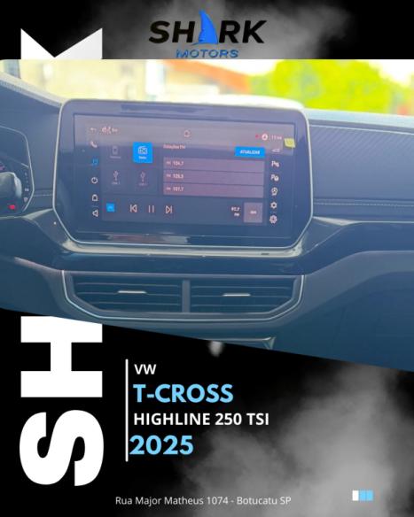 VOLKSWAGEN T-Cross 1.4 4P 250 TSI FLEX HIGHLINE AUTOM�TICO, Foto 8