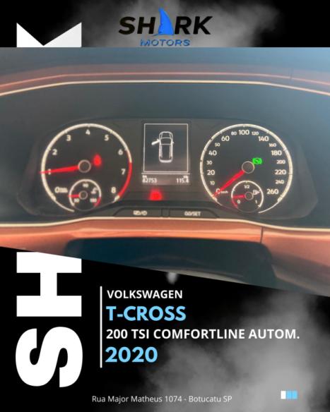 VOLKSWAGEN T-Cross 1.0 4P 200 TSI FLEX COMFORTLINE AUTOM�TICO, Foto 7
