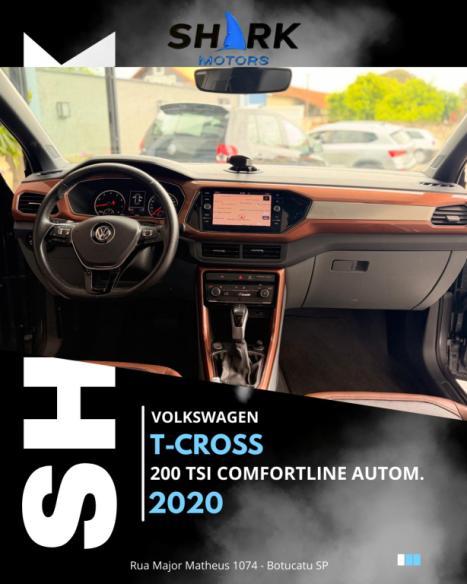 VOLKSWAGEN T-Cross 1.0 4P 200 TSI FLEX COMFORTLINE AUTOM�TICO, Foto 11