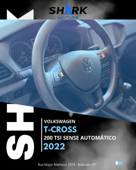 VOLKSWAGEN T-Cross 1.0 4P 200 TSI FLEX SENSE AUTOM�TICO, Foto 7