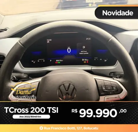 VOLKSWAGEN T-Cross 1.0 4P 200 TSI FLEX AUTOM�TICO, Foto 11