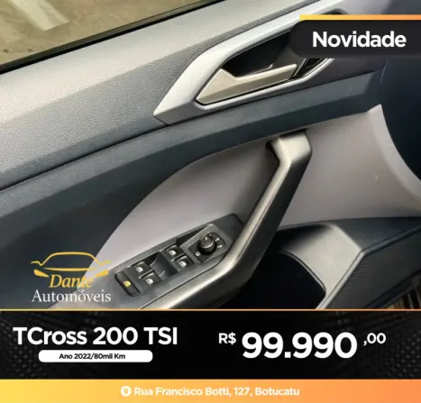 VOLKSWAGEN T-Cross 1.0 4P 200 TSI FLEX AUTOM�TICO, Foto 12