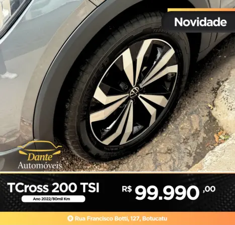 VOLKSWAGEN T-Cross 1.0 4P 200 TSI FLEX AUTOM�TICO, Foto 13