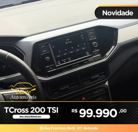 VOLKSWAGEN T-Cross 1.0 4P 200 TSI FLEX AUTOM�TICO, Foto 15