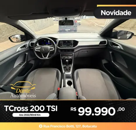 VOLKSWAGEN T-Cross 1.0 4P 200 TSI FLEX AUTOM�TICO, Foto 16