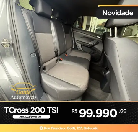 VOLKSWAGEN T-Cross 1.0 4P 200 TSI FLEX AUTOM�TICO, Foto 17