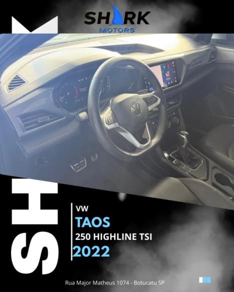 VOLKSWAGEN Taos 1.4 16V 4P FLEX 250 TSI HIGHLINE AUTOM�TICO, Foto 7