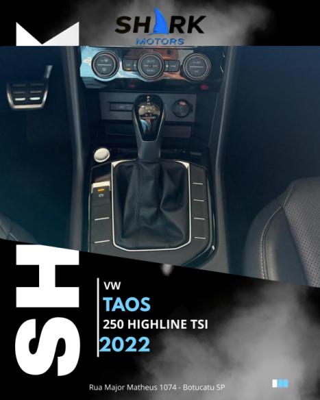 VOLKSWAGEN Taos 1.4 16V 4P FLEX 250 TSI HIGHLINE AUTOM�TICO, Foto 9