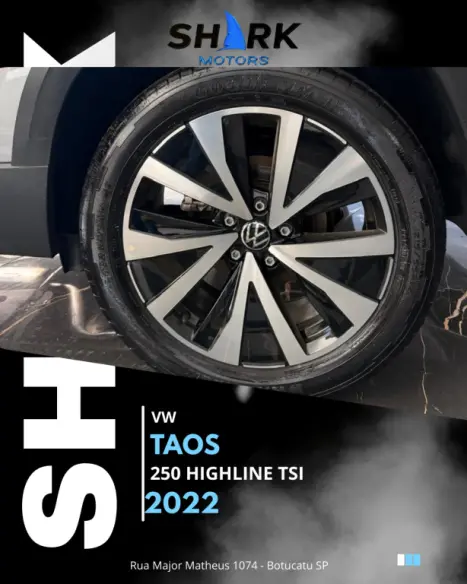 VOLKSWAGEN Taos 1.4 16V 4P FLEX 250 TSI HIGHLINE AUTOM�TICO, Foto 14