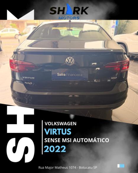 VOLKSWAGEN Virtus 1.6 4P MSI FLEX SENSE AUTOM�TICO, Foto 3