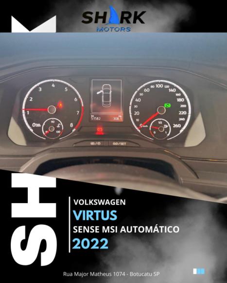 VOLKSWAGEN Virtus 1.6 4P MSI FLEX SENSE AUTOM�TICO, Foto 7