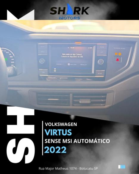 VOLKSWAGEN Virtus 1.6 4P MSI FLEX SENSE AUTOM�TICO, Foto 9