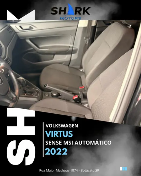 VOLKSWAGEN Virtus 1.6 4P MSI FLEX SENSE AUTOM�TICO, Foto 13
