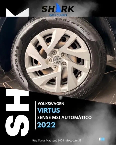 VOLKSWAGEN Virtus 1.6 4P MSI FLEX SENSE AUTOM�TICO, Foto 14