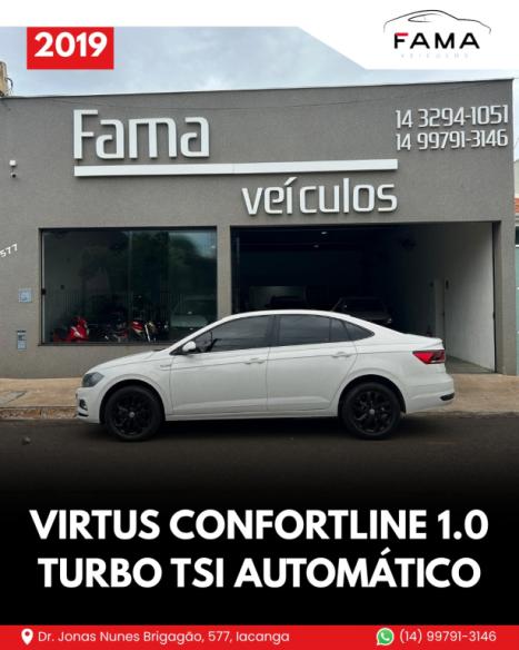 VOLKSWAGEN Virtus 1.0 4P 200 TSI FLEX COMFORTLINE AUTOMÁTICO, Foto 2
