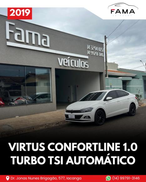 VOLKSWAGEN Virtus 1.0 4P 200 TSI FLEX COMFORTLINE AUTOMÁTICO, Foto 5