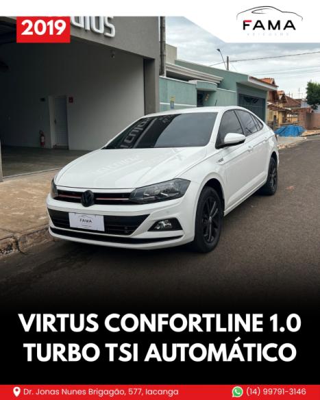 VOLKSWAGEN Virtus 1.0 4P 200 TSI FLEX COMFORTLINE AUTOMÁTICO, Foto 11