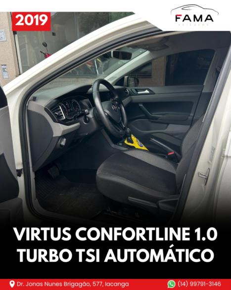 VOLKSWAGEN Virtus 1.0 4P 200 TSI FLEX COMFORTLINE AUTOMÁTICO, Foto 13