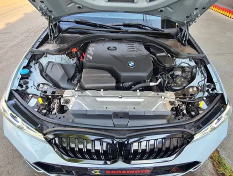 BMW 320I 2.0 16V 4P M SPORT GP TURBO ACTIVE FLEX AUTOMTICO, Foto 30
