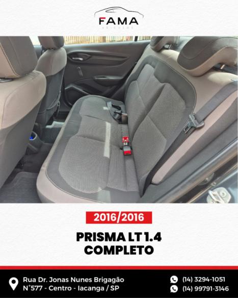 CHEVROLET Prisma 1.4 4P LT VHCE FLEX, Foto 9
