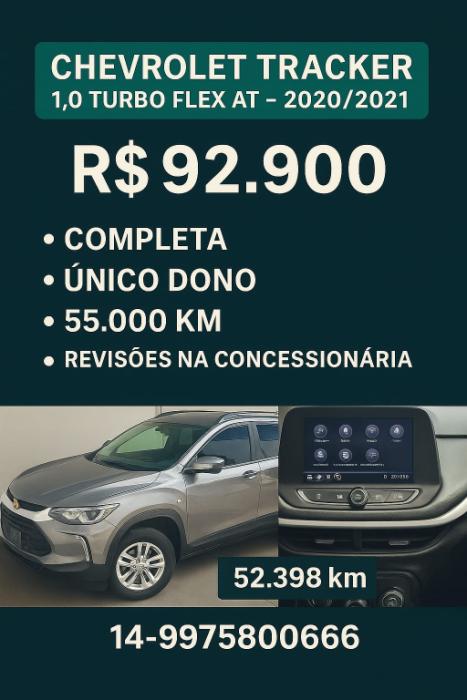 CHEVROLET Tracker 1.0 4P FLEX TURBO, Foto 1