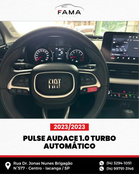 FIAT Pulse 1.0 12V 4P FLEX 200 AUDACE TURBO AUTOMTICO CVT, Foto 7