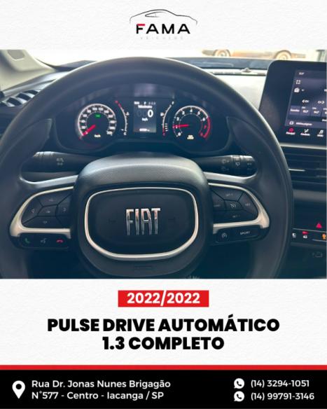 FIAT Pulse 1.3 16V 4P FLEX DRIVE AUTOMTICO CVT, Foto 6