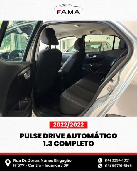 FIAT Pulse 1.3 16V 4P FLEX DRIVE AUTOMTICO CVT, Foto 8