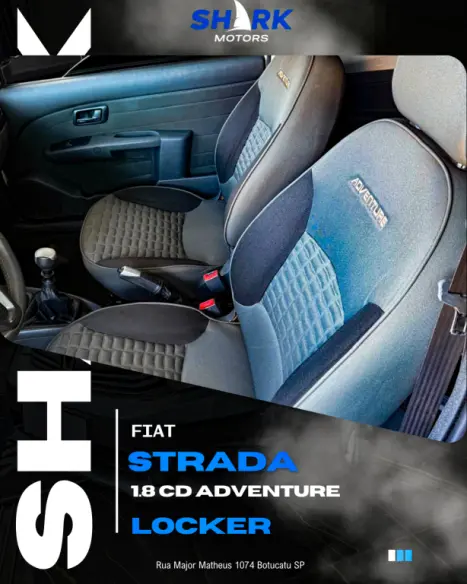 FIAT Strada 1.8 16V FLEX ADVENTURE LOCKER CABINE DUPLA, Foto 9