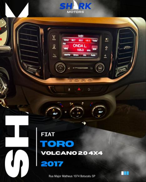 FIAT Toro 2.0 16V 4P VOLCANO 4WD TURBO DIESEL AUTOMTICO, Foto 8